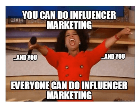 Influencer marketing